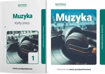 Muzyka 1 Podręcznik Karty pracy Operon - Krystyna Serwańska