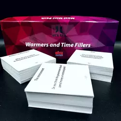 Karty Konwersacyjne. Warmers and Time Fillers