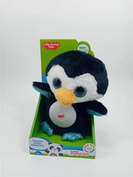 Pluszowy pingwin ze światłem i dźwiękiem - Icom