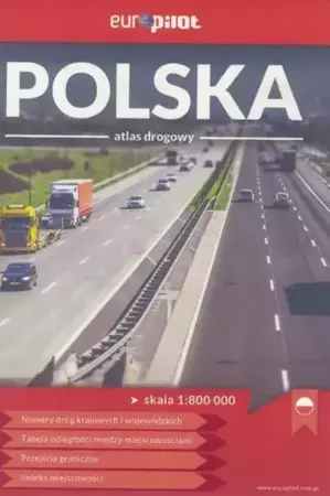 Atlas drogowy - Polska mini 1:800 000 EuroPilot - praca zbiorowa