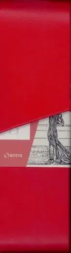 Etui na długopisy Secesja Czerwone ANTRA