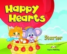Happy Hearts Starter PB + DVD EXPRESS PUBLISHING - Jenny Dooley, Virginia Evans