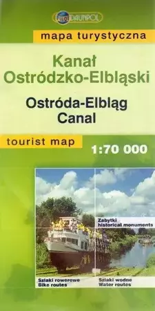 Mapa Turystyczna DAUNPOL Kanał Ostródzko-Elb. br - praca zbiorowa