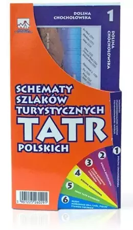 Schematy szlaków turystycznych Tatr Polskich WIT