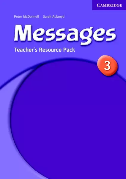 Message 3 Teacher's Resource - Sarah Ackroyd