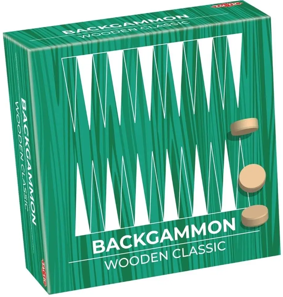 Strategiczna Gra Drewniana Backgammon