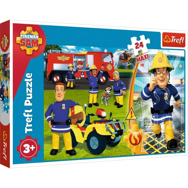 TREFL Puzzle MAXI Strażak Sam 24 elementy