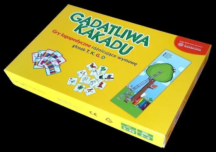 Gadatliwa Kakadu - zestaw gier - Katarzyna Szłapa, Iwona Tomasik, Sławomir Wrzesiń