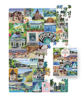Puzzlove – Polskie uzdrowiska 500 elementów