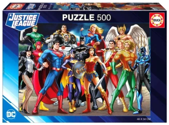 Puzzle 500 Liga Sprawiedliwości 112827 - Educa