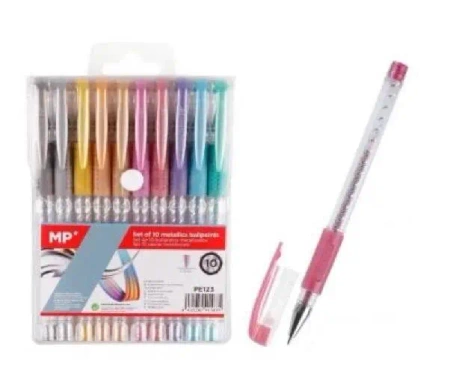Długopis metaliczny 10 kolorów - MP Main Paper