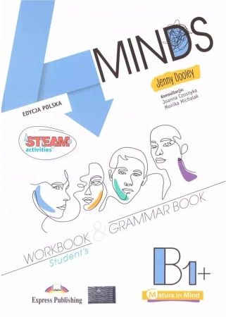 4 Minds B1+ WB + DigiBook (kod) - Jenny Dooley