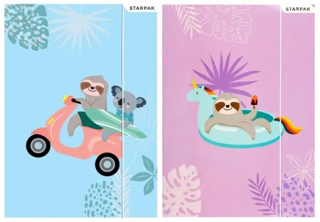 Teczka z gumką A4 Koala - STARPAK