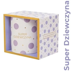 Kubek prezentowy Super Dziewczyna - Be-Happy Gifts