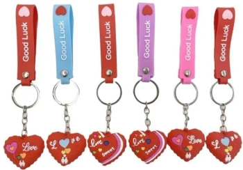 Brelok serce MIX - Merkpol