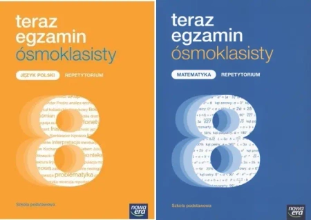 Pakiet 3x Teraz egzamin ósmoklasisty Repetytorium - Julia Grzechowska, Natalia Grzybowska, Anna Cisowska, Joanna Kuchta, Monika Dembińska