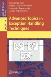 Advanced Topics in Exception Handling Techniques - Dony Christophe
