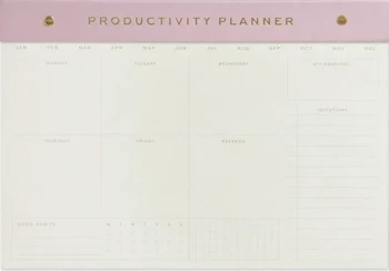 Notatnik na biurko Lilac - Productivity Planner - Designworks Ink