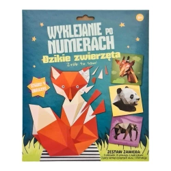 Przyklejanie po numerach. Lisek - MCD