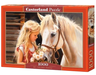 Puzzle 1000 My Friend Horse CASTOR - Castorland