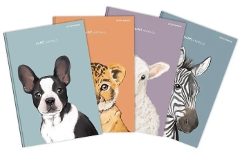 Brulion A7/80K kratka Animal (12szt) TOP2000 - Top 2000