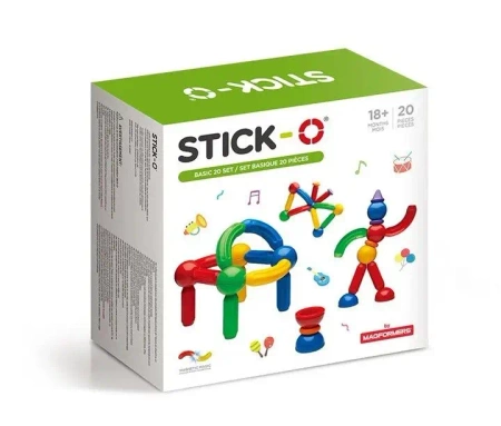 Klocki Stick-o Basic 30 elementów - Magformers