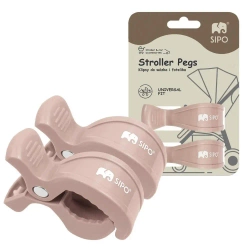 Klipsy do wózka 2szt - Sipo