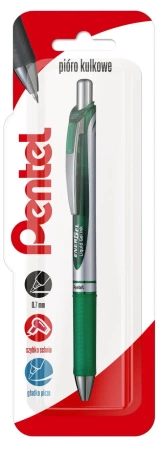 Pióro kulkowe 0,7 mm EnerGel BL77 zielone 1 szt. - PENTEL