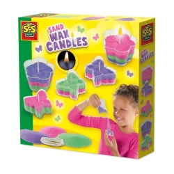 Świece woskowe piaskowe - SES