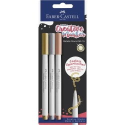 Pisak kreatywny goldfaber 3 kolory - Faber Castell
