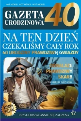 Karnet Urodziny gazeta 40 - Armin Style