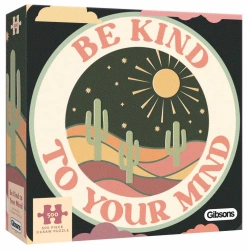 Puzzle 500 Bądź miły dla swojego umysłu - Gibsons