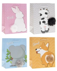 Torebka prezentowa L dziecięca mix - Rozette