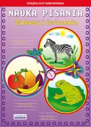 Nauka pisania. Zabawy i ćwiczenia. Zebra w.2016 - Beata Guzowska, Katarzyna Kojtka