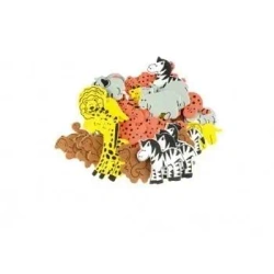 Naklejki z pianki ZOO 48szt - Brewis