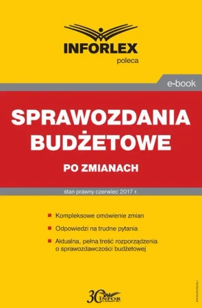 eBook Sprawozdania budżetowe po zmianach - Infor Pl