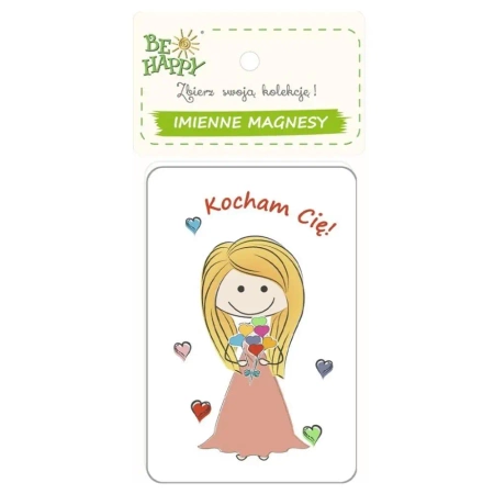 Magnes na lodówkę Kocham Cię! - Be-Happy Gifts