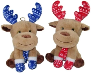 Łoś Renifer świąteczny 15cm MIX - Sun-Day