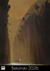 Kalendarz 2026 - Beksiński wzór 4 A3 - Bartosz Szymanik