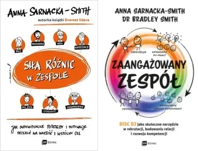 Siła różnic w zespole + Zaangażowany zespół PAKIET - Anna Sarnacka-Smith