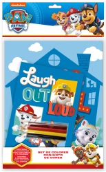 Zestaw do kolorowania Paw Patrol PW19752 - Kids Euroswan
