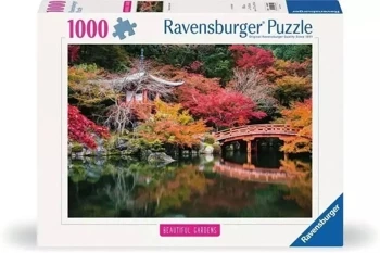 Puzzle 1000 Ogród Daigo-ji, Kyoto, Japonia - Ravensburger