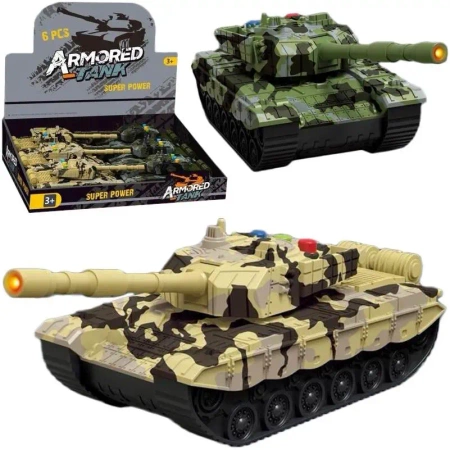 Czołg ze światłem i dźwiękiem MIX - Trifox