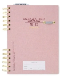 Notatnik A5/192K linia Standard Issue No.12 pink - Designworks Ink
