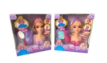 Lalka do stylizacji księżniczek z akcesoriami mix - Quint