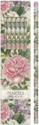 Ołówki ozdobne STPEN40 piwonie i róże 6 sztuk - Praca zbiorowa