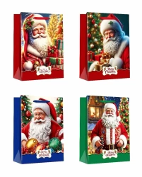 Torebka prezentowa M Boże Narodzenie platera mix