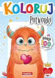 Koloruj - Potworki - praca zbiorowa