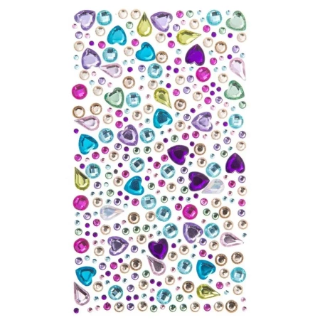 Kryształki samoprzylepne brights 355szt - Dalprint