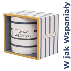 Kubek prezentowy W jak Wspaniały - Be-Happy Gifts